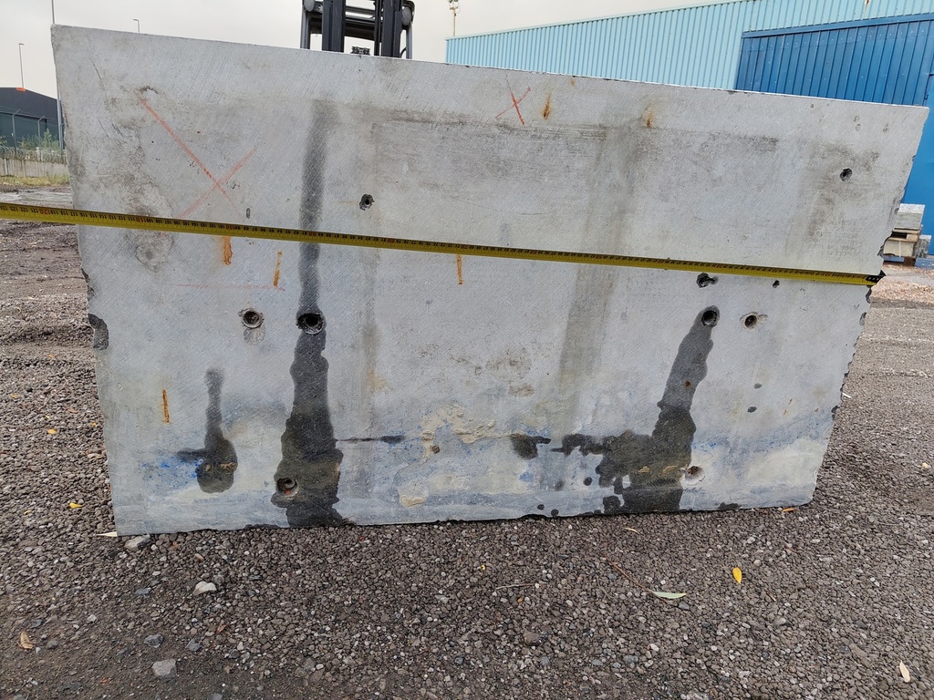 Bordure pierre bleue belge - m