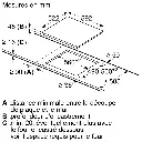 Taque vitrocéramique PKF611BB2E BOSCH