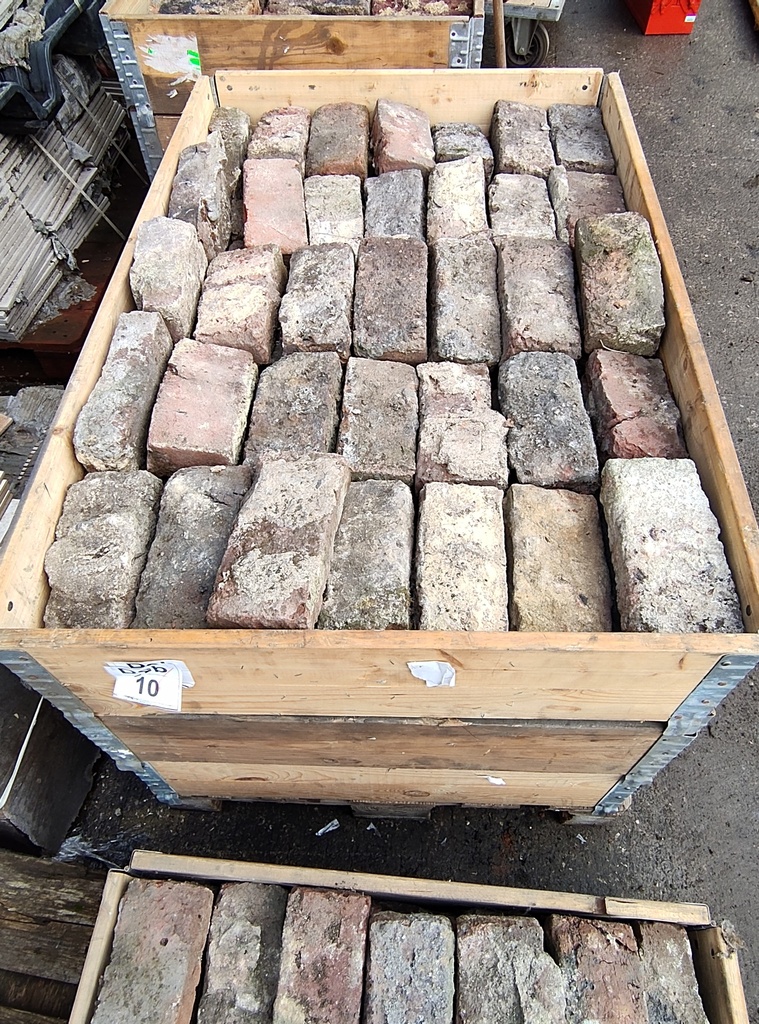 Lot de brique ancienne - 500 pce