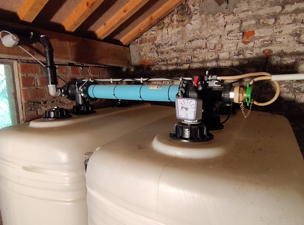 Kit citerne à mazout 2 x 700 L