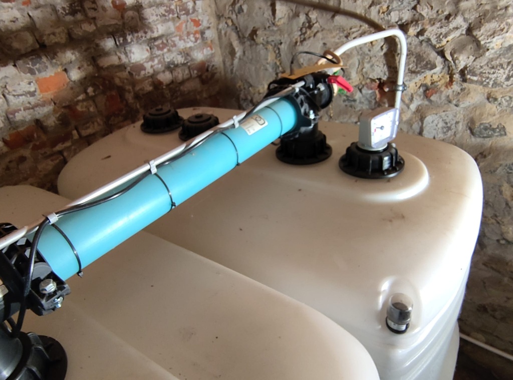 Kit citerne à mazout 2 x 700 L