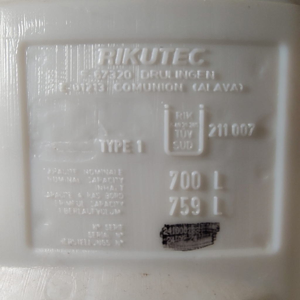 Kit citerne à mazout 2 x 700 L