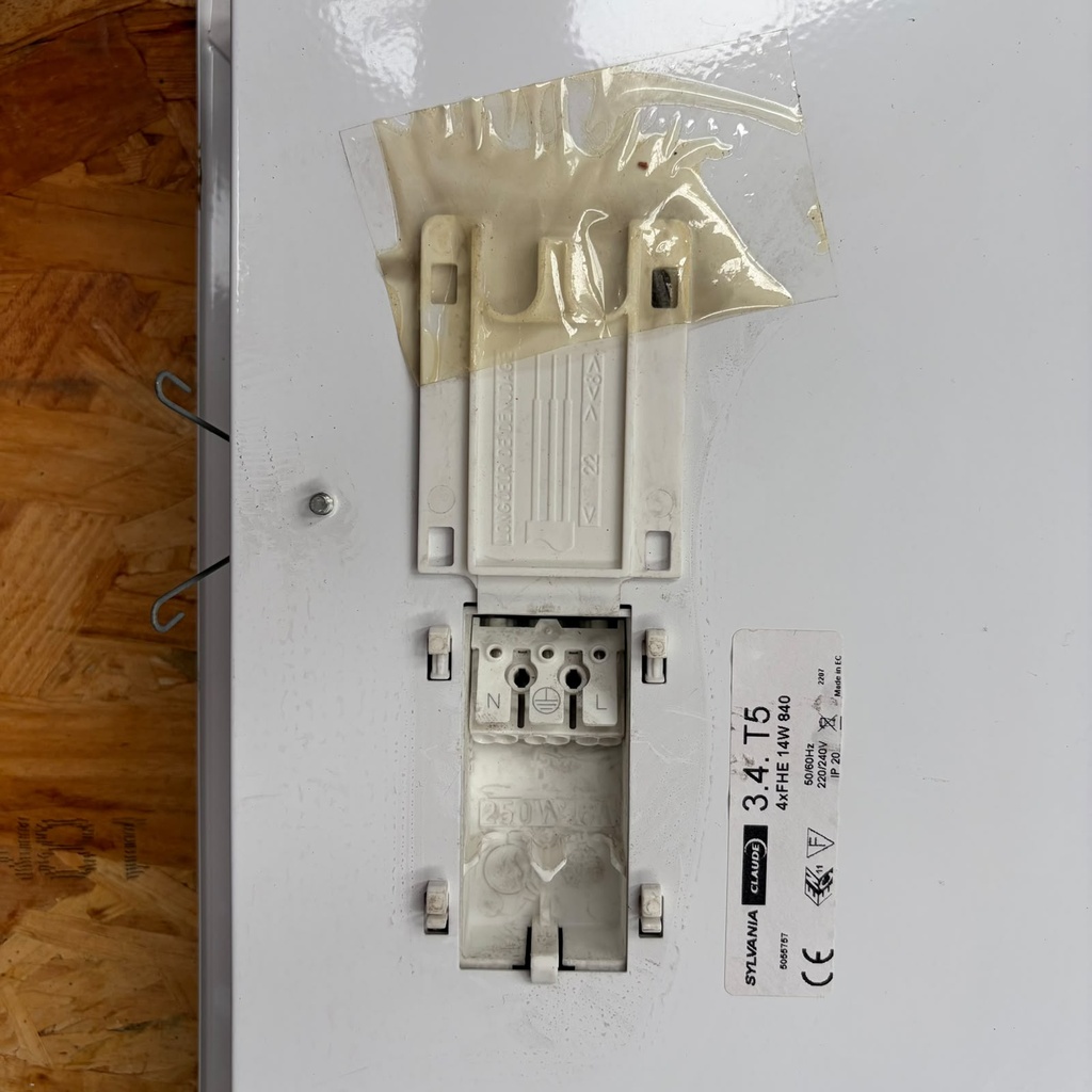 Pavé lumineux encastrable de bureau