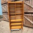 Armoire de rangement haute en bois