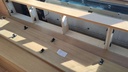 Banquette en bois