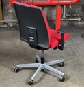 Chaise de bureau rouge