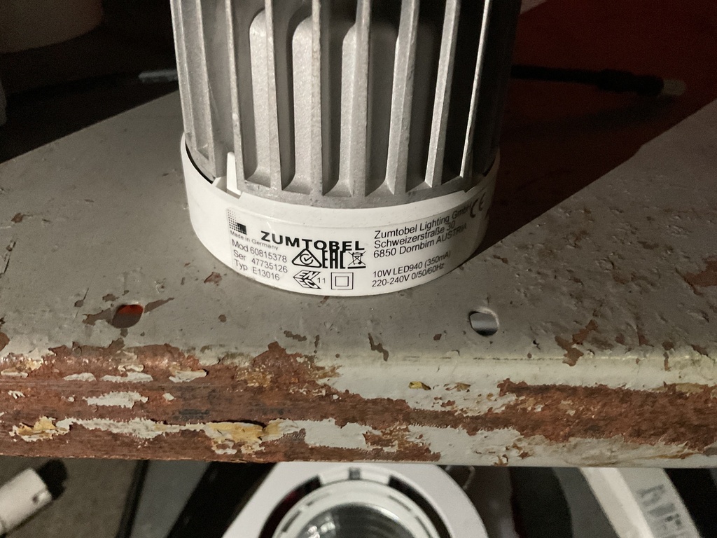 LED Encastrable Zumtobel