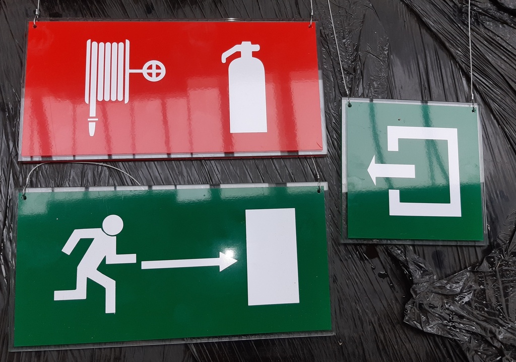 Signalétique en verre