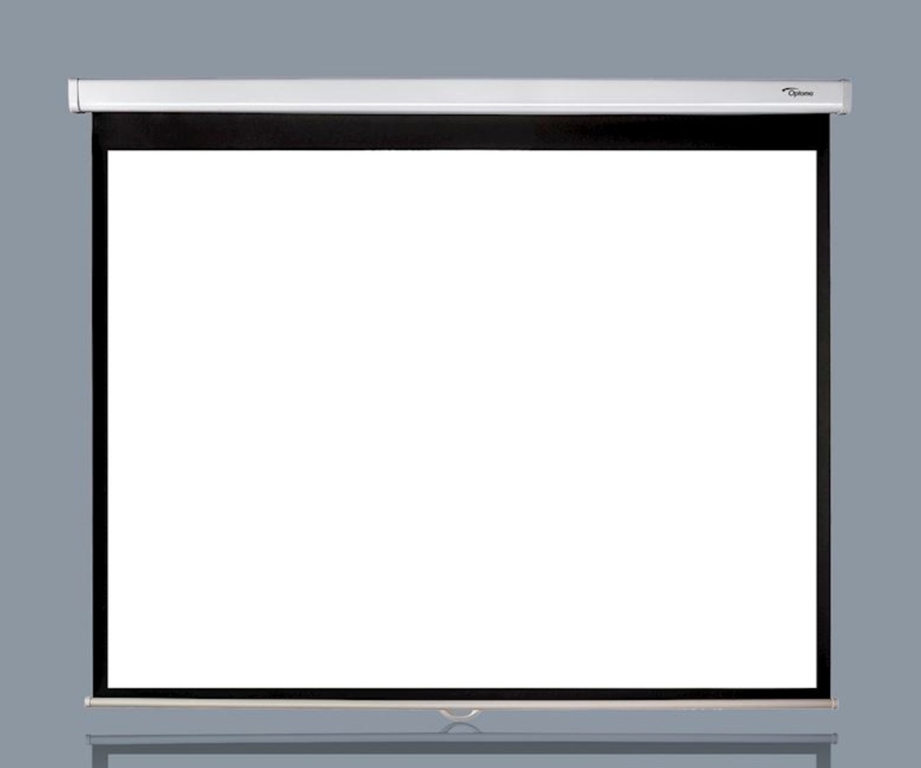 Écran déroulable pour projection OPTOMA