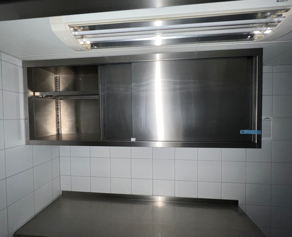 Meuble haut inox