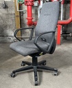 [CFL] Chaise de bureau en tissu gris