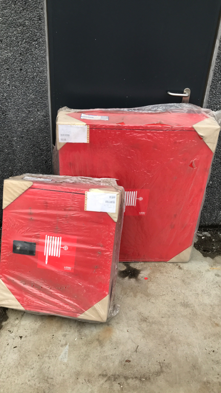 Armoire pour dévidoir incendie