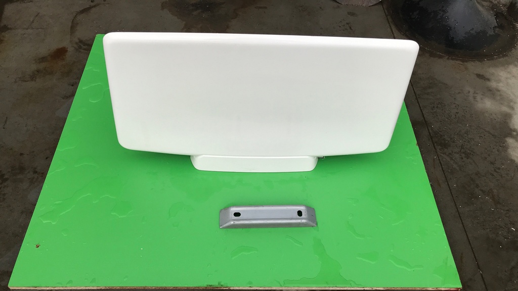 Séparation d'urinoir plastique