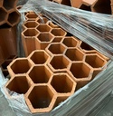 Casier pour bouteille en terre cuite