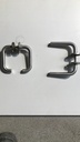 Poignée de porte inox