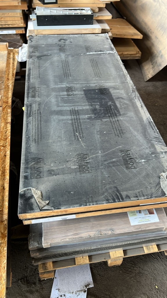 Portes HPL noires (neuves)