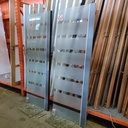 Porte vitrée pivotante