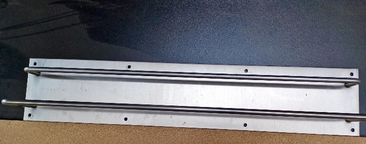 Porte serviettes inox