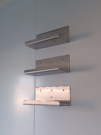 Tablette inox à suspendre