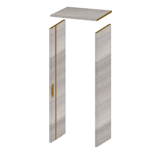 Ebrasement de porte 40 cm