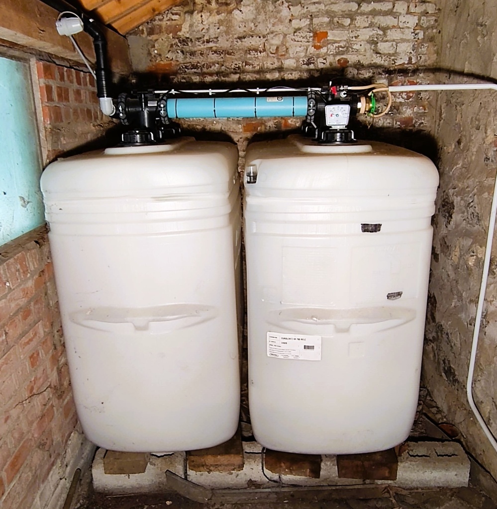 Citerne à mazout - kit 2 x 700 L