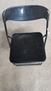 Chaise Pliante en plastic Noir