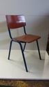 Chaise scolaire - bois & métal