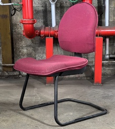 [CFL] Chaise en Tissu Pourpre