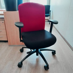[CFL] Chaise de bureau en tissu bi-ton