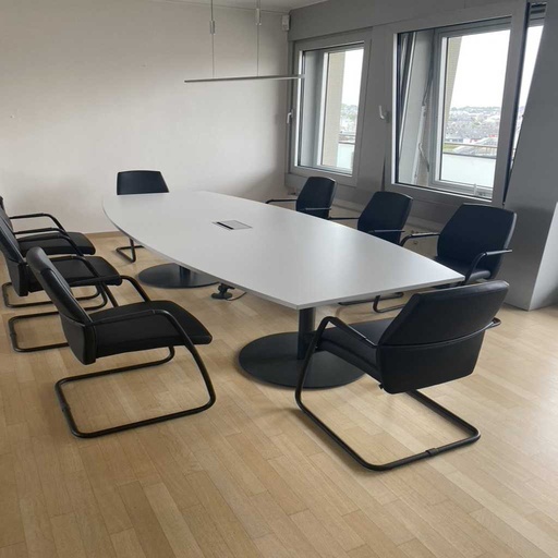 [CFL] Table de réunion grise (sans pied)