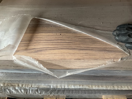 [SERAING] Porte imitation chêne gris