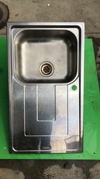 Evier de cuisine 1 bac inox