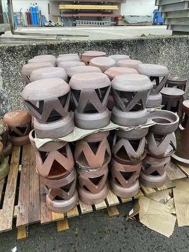 [CERAMAT] Lanternes en gres vernissé au sel