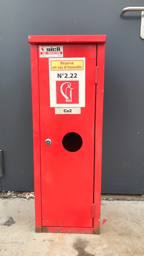 [MARCHIENNE] Armoire pour extincteur