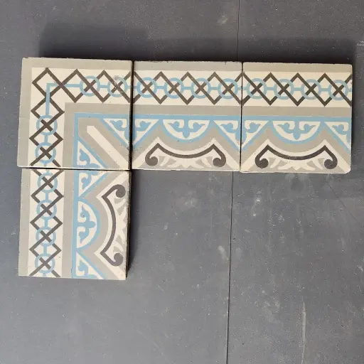 Carreaux de ciment "bordure" - pce