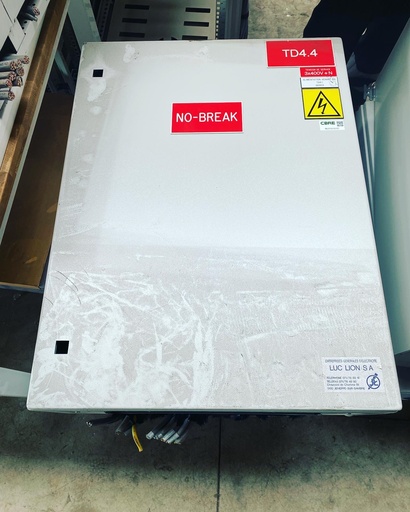 Coffret électrique équipé