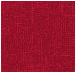 Dalle de moquette rouge